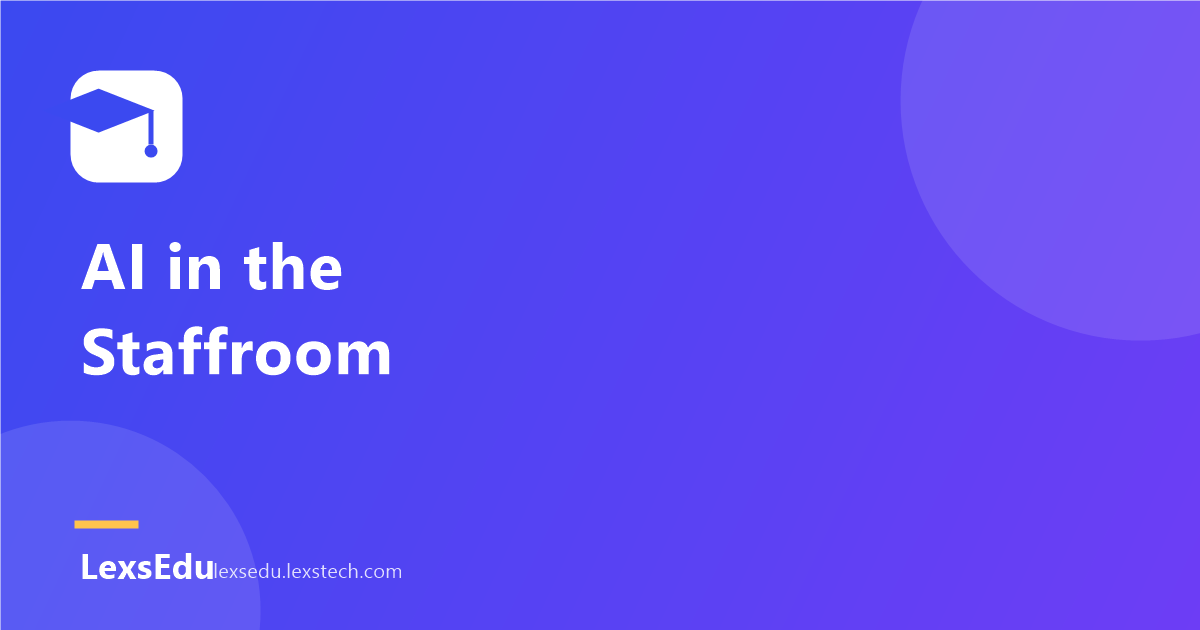 AI in the Staffroom: Getting Your Department Onboard with AI Planning
